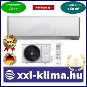   Bosch Climate 7000i 5,3 kW Klíma Ezüst Fűtésre opt. SCOP 4,6  SEER 8,5 DH