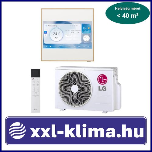 LG ARTCOOL GALLERY LCD A12GA2 3,5 kW Klíma Szett