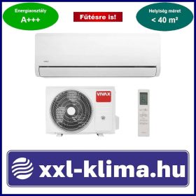   VIVAX H+ Design ACP-12CH35AEHI+ R32 3,5 kW Klíma Szett Fűtésre is -25°C-ig