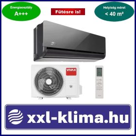   VIVAX H+ Design ACP-12CH35AEHI+ R32 GRAY MIRROR 3,5 kW Klíma Szett Fűtésre is -25°C-ig