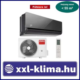   VIVAX H+ Design ACP-18CH50AEHI+ R32 GRAY MIRROR 5,3 kW Klíma Szett Fűtésre is -25°C-ig