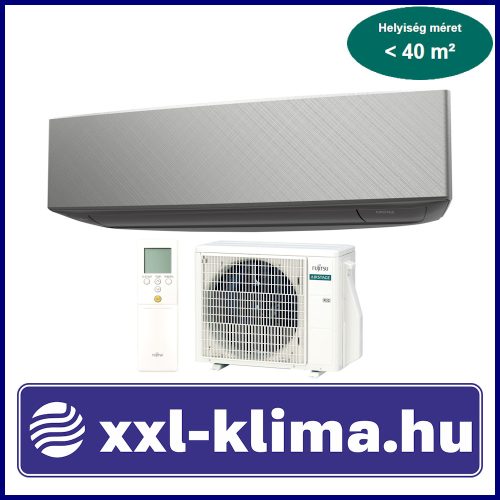 Fujitsu Design KE ASEG14KETF-B/AOEG14KETA 4,2 kW Klíma Szett Fekete