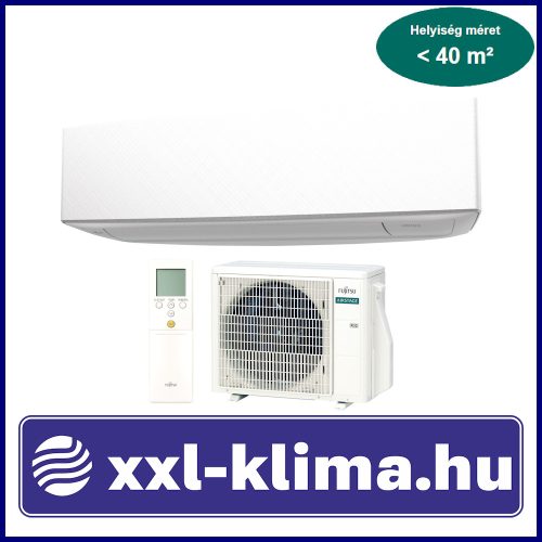 Fujitsu Design KE ASEG14KETF/AOEG14KETA 4,2 kW Klíma Szett Fehér