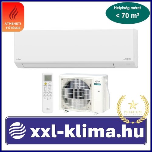 Fujitsu ECO KL ASEG24KLCA/AOEG24KLCA 7,1 kW Klíma Szett