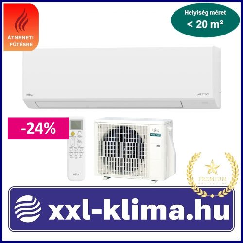 Fujitsu ECO KL ASEH07KLTA/AOEH07KLTA 2,0 kW Klíma Szett