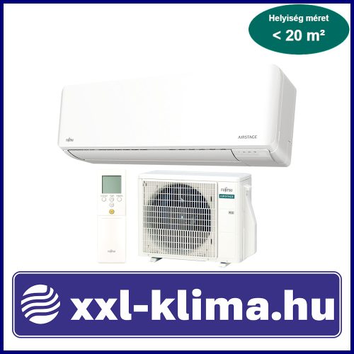 Fujitsu Standard KM ASEH07KMCG/AOEH07KMCG 2,0 kW Klíma Szett Fehér