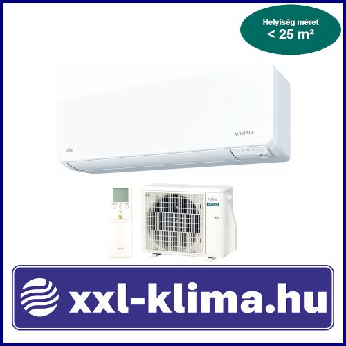 Fujitsu Design KG ASEH09KGTG/AOEH09KGCG 2,5 kW Klíma Szett