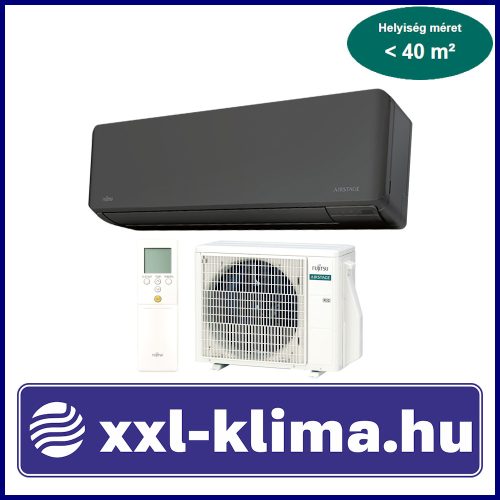 Fujitsu Standard KM ASEH14KMCG-B/AOEH14KMCG 4,2 kW Klíma Szett Fekete