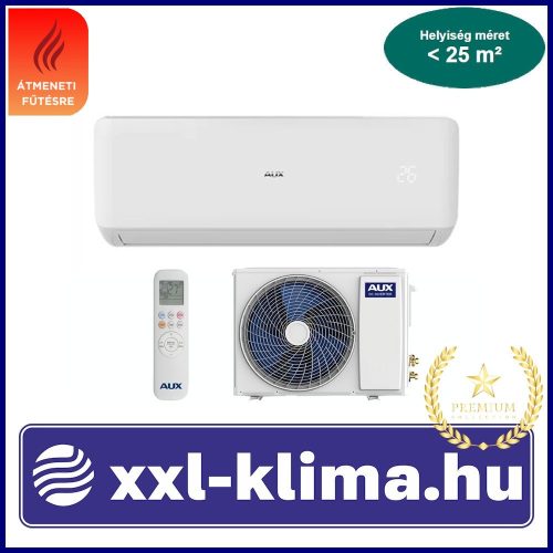 AUX Gamma 3R ASW-H09B6B4/QGR3DI-C0-5 2,6 kW Klíma Szett