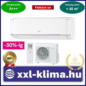   Fujitsu NocriaX ASYG12KXCA/AOYG12KXCA 3,4 kW Klíma Szett Fűtésre optimalizált -20C-ig I!