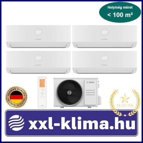 Bosch Climate 5000M Multi 10,5 kW + 4 Beltéri CL2000 3,5 kW