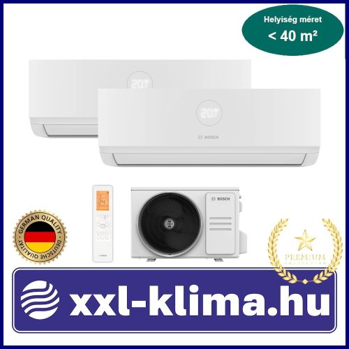 Bosch Climate 5000M Multi 4,1 kW + 2 Beltéri CL2000 2,6 kW
