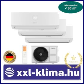 Bosch Climate 5000M Multi 7,9 kW + 3 Beltéri CL2000 3,5 kW