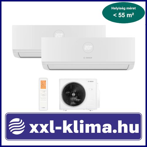 Bosch Climate 7000M Multi 5,3 kW + 2 Beltéri 3,5 kW