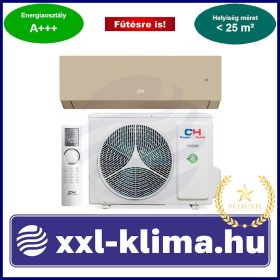   Cooper&Hunter MAJESTY CH-S09FTXAM 2.7 kW Klíma - arany Fűtésre is  SCOP 4,6 SEER 8,5
