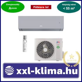  Cooper&Hunter MAJESTY CH-S18FTXAM 5.3 kW Klíma - ezüst Fűtésre is SCOP 4,6 SEER 7,3