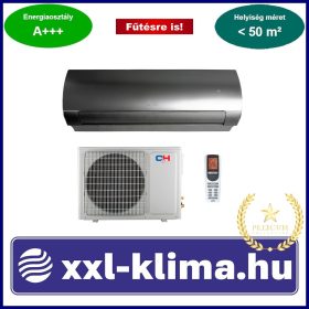  Cooper&Hunter Daytona CH-S18FTXD2-NG 5.2 kW Klíma - fekete Fűtésre is SCOP 4,6 SEER 7,1