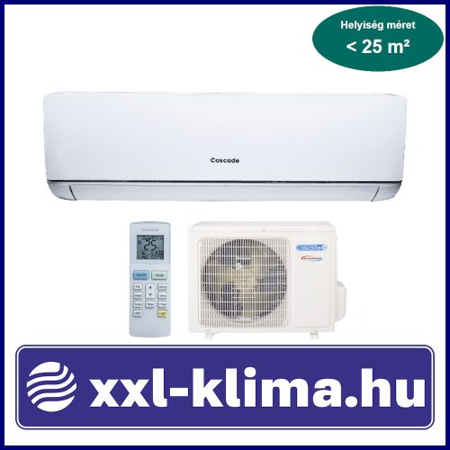 Cascade Bora CWH09AAA 2,6 kW Klíma Szett