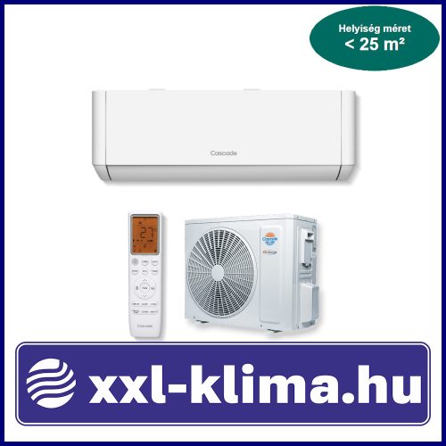Cascade Nordic Save CWH09NS 2,6 kW Klíma Szett