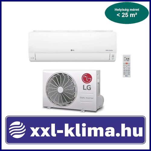 LG DELUXE DC09RK 2,5 kW Klíma Szett