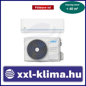   Midea MDV EVO (EVO-035-SP) 3,5 kW Klíma Szett Fűtésre is -20C fokig cseptálca fűtéssel