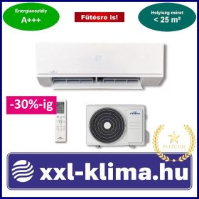   Fisher Comfort Plus FSAIF-CP-91AE3 FSOAIF-CP-91AE3 2,7kW Klíma Szett Fűtésre is SCOP 4,6 SEER 9,4