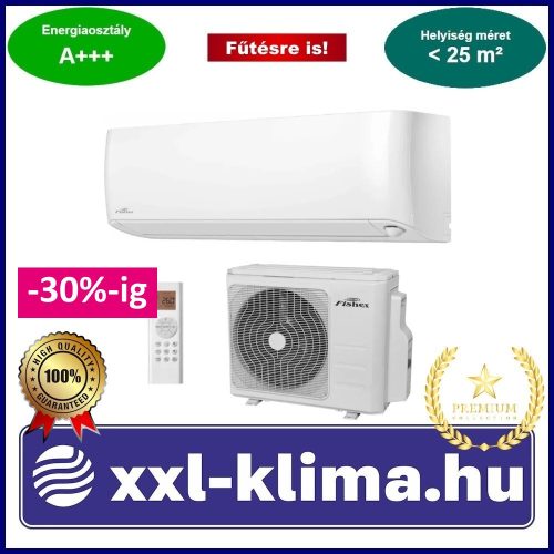 Fisher Nordic FSAIF-NORD-93AE3 FSOAIF-NORD-93AE3 2,64kW Klíma Szett Fűtésre opt 