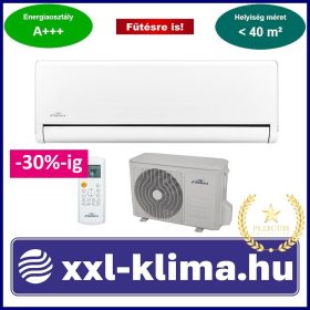   Fisher Art FSAIF-Art-124AE3-W/FSOAIF-Art-124AE3 3,52kW Klíma Szett Fehér Fűtésre is -25°C-ig SCOP 4,6 SEER 8,5