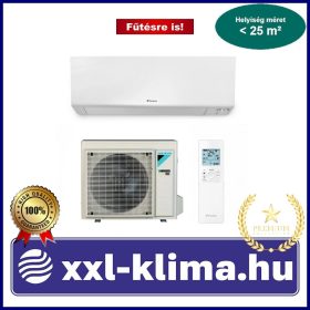   Daikin Perfera W FTXM20A + RXM20A 2,0 kW Klíma Szett Fűtésre optimalizált 
