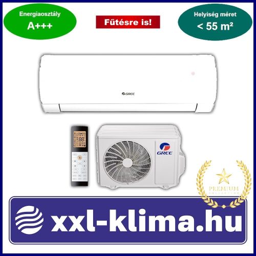Gree Comfort Pro 5,3 kW GWH18ACDXF-K6DNA1D Klíma Szett​ Fűtésre  is SCOP 4,6 SEER 8,5