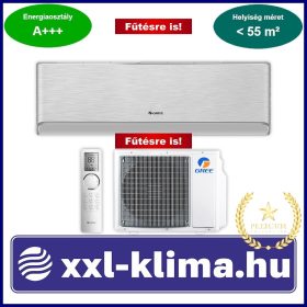   Gree Airy 5,3 kW GWH18AVDXE-K6DNA1A Klíma Szett​ Fűtésre  is SCOP 4,6 SEER 8,5