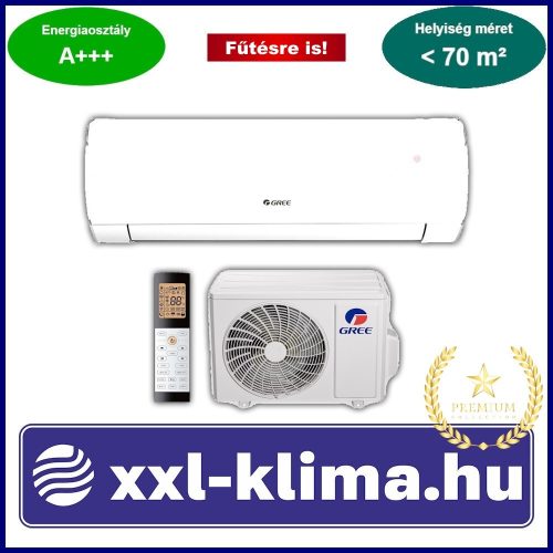 Gree Comfort Pro 7,1 kW GWH24ACE-K6DNA1I Klíma Szett​ Fűtésre  is SCOP 4,6 SEER 8,5