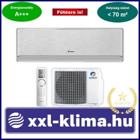  Gree Airy 7,1 kW GWH24AVEXF-K6DNA1A Klíma Szett​ Fűtésre  is SCOP 4,6 SEER 8,5