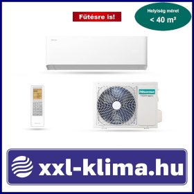   Hisense Uni HB HB35XU0A 3,5 kW Klíma  - Fűtésre opt.  SCOP 4,6 SEER 8,5 DH