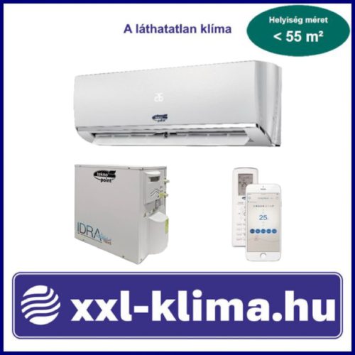 Tekno Point IDRA NEXT Monosplit IDRA-18H 5,2 kW Víz, Levegő Klíma Szett