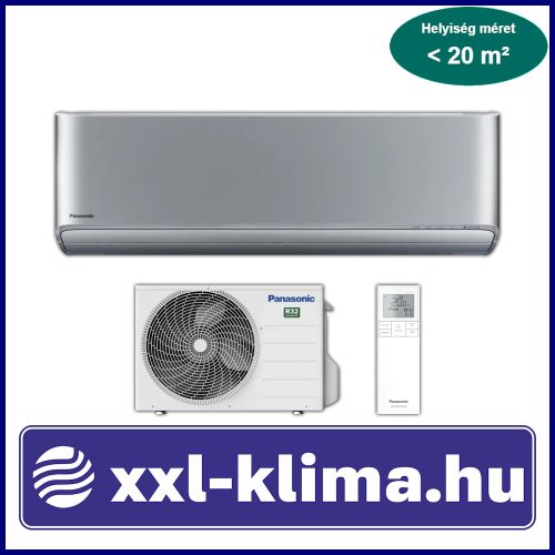 Panasonic ZX Etherea R32 Ezüst KIT-XZ20-ZKE 2,05 kW Klíma Szett