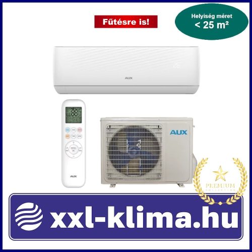 AUX Delta 3 ASW-H09B7A4/CAR3DI-C3-5 2,7 kW Klíma Szett Fűtésre is  SCOP 4,2 SEER 7,6