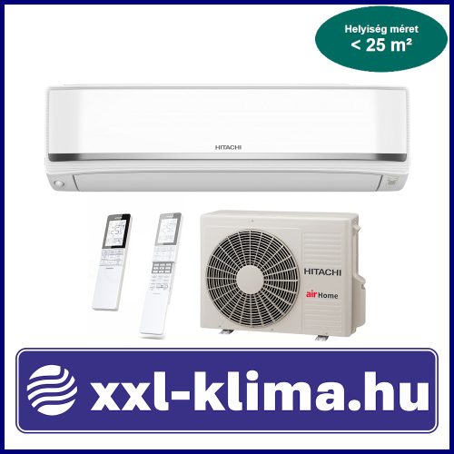 Hitachi airHome 800 2,5 kW Klíma Szett