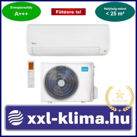   Midea ALL EASY PRO MEX-09-SP 2,6 kW Klíma Szett Fűtésre  is SCOP 4,6 SEER 8,5