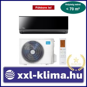   Midea XTREME SAVE BLACK MG2X-24-BL-SP 7,1 kW Klíma Szett Fűtésre  is SCOP 4,0 SEER 6,4