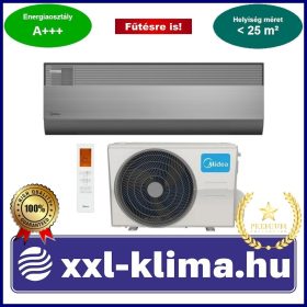   Midea GAIA GREY MGA-09-GREY-SP 2,6 kW Klíma Szett Fűtésre  is SCOP 4,6 SEER 8,5