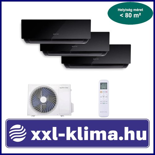 Multi split 8 kW + 3x Onyx 3,5 kW
