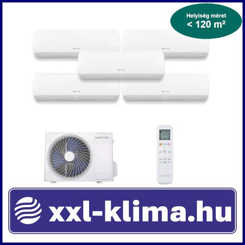  Multi split 12 kW + 5x Sensitive 3,5 kW