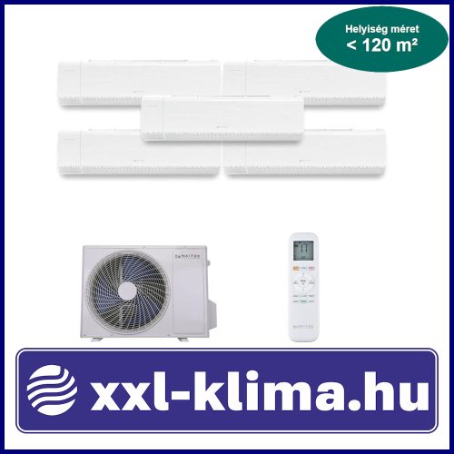  Multi split 12 kW + 5x Stellair 3,5 kW
