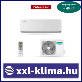   Hisense Energy Pro X QH35XV4A 3,5 kW Klíma - Fűtésre opt.  SCOP 5,1 SEER 8,5 DH