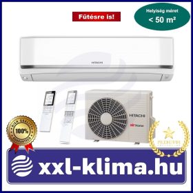 Hitachi airHome 800 5,0 kW Klíma Szett FŰTÉSRE is