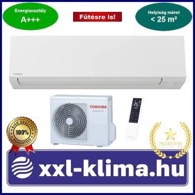   Toshiba SHORAI Edge White RAS-B10G3KVSG-E RAS-10J2AVSG-E1 2,5 kW Split Klíma SzettFŰTÉSRE OPTIMALIZÁLT -20°C