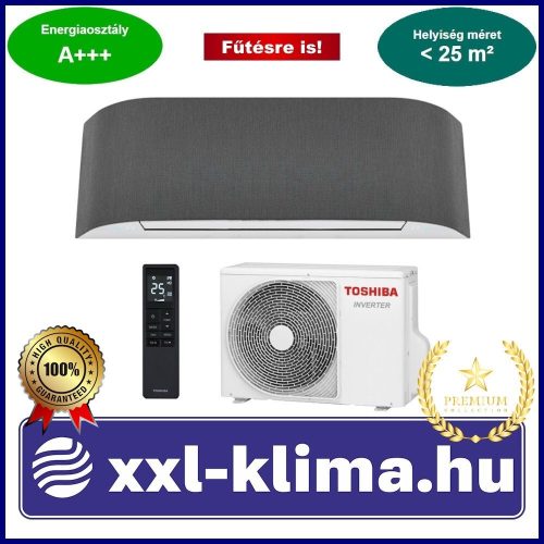 Toshiba HAORI RAS-B10N4KVRG-E1 RAS-10J2AVSG-E1 2,5 kW Split Klíma Szett FŰTÉSRE OPTIMALIZÁLT -20°C