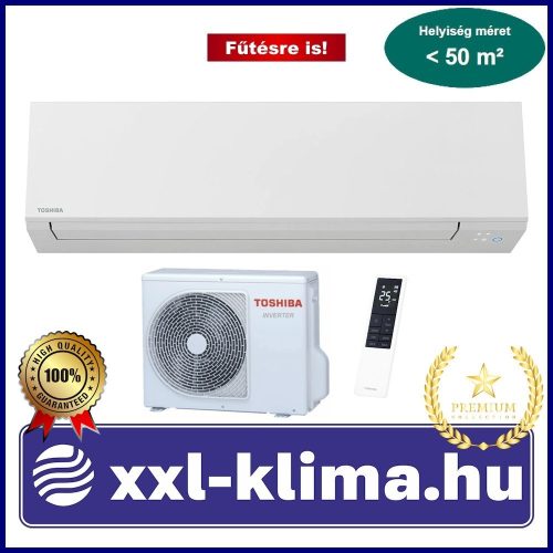 Toshiba SHORAI Edge White RAS-B16G3KVSG-E RAS-16J2AVSG-E1 4,6 kW Split Klíma SzettFŰTÉSRE OPTIMALIZÁLT -20°C