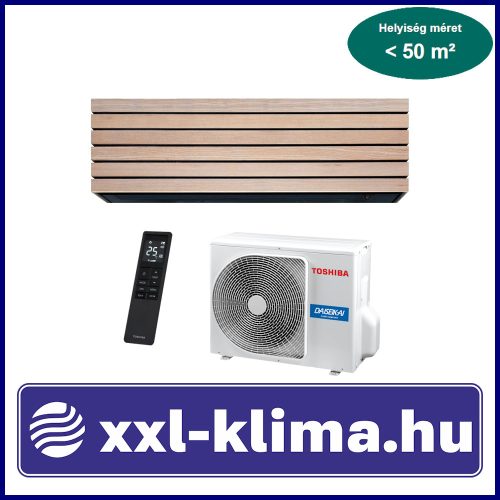 Toshiba DAISEIKAI 10 Wood RAS-B18S4KVDG-E RAS-18S4AVPG-E 5,0 kW Split Klíma Szett